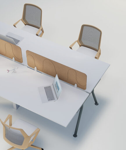 Wave Desk Divider