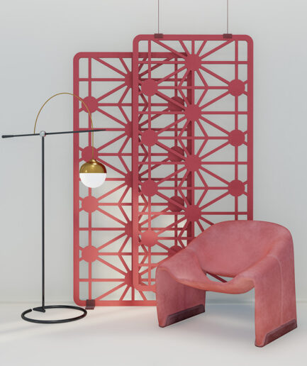 Geometric Room Divider
